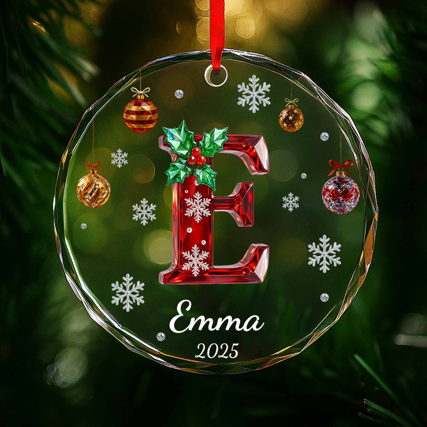 Celebrate A Special Holiday Season With Festive Holly And Snowflakes