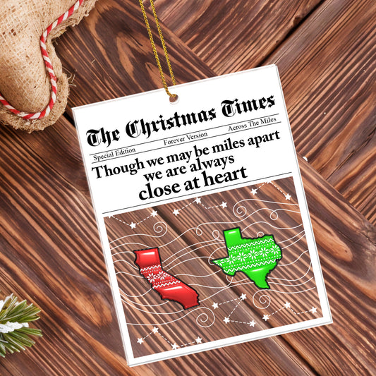 Though We May Be Miles Apart, Close At Heart