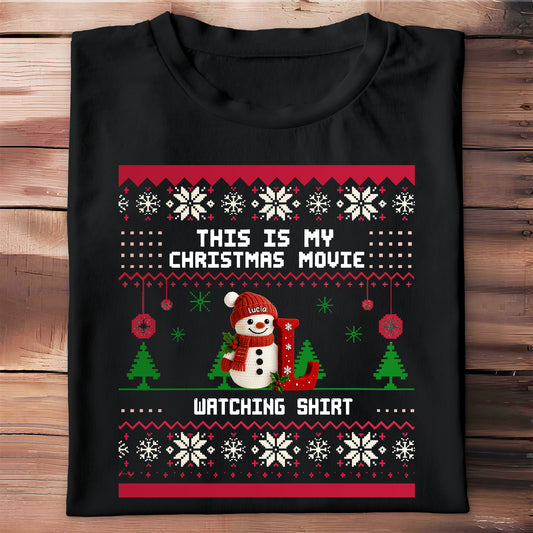 This Is My Christmas Movie Watching Shirt