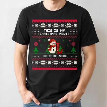 This Is My Christmas Movie Watching Shirt