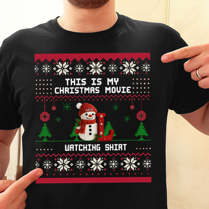 This Is My Christmas Movie Watching Shirt