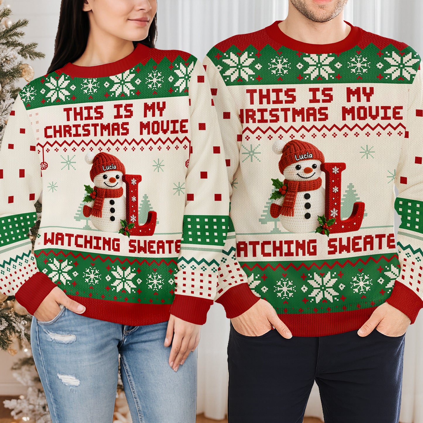 This Is My Christmas Movie Watching Sweater