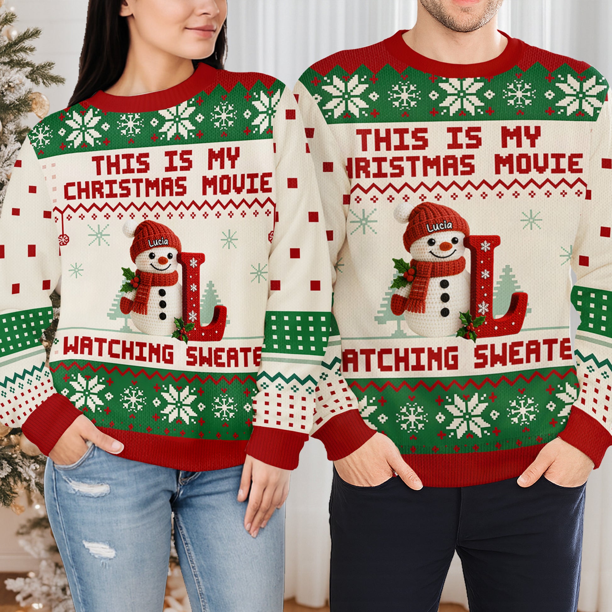 This Is My Christmas Movie Watching Sweater
