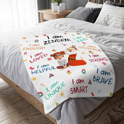 I Am Loved, I Am Brave, Santa and Elf