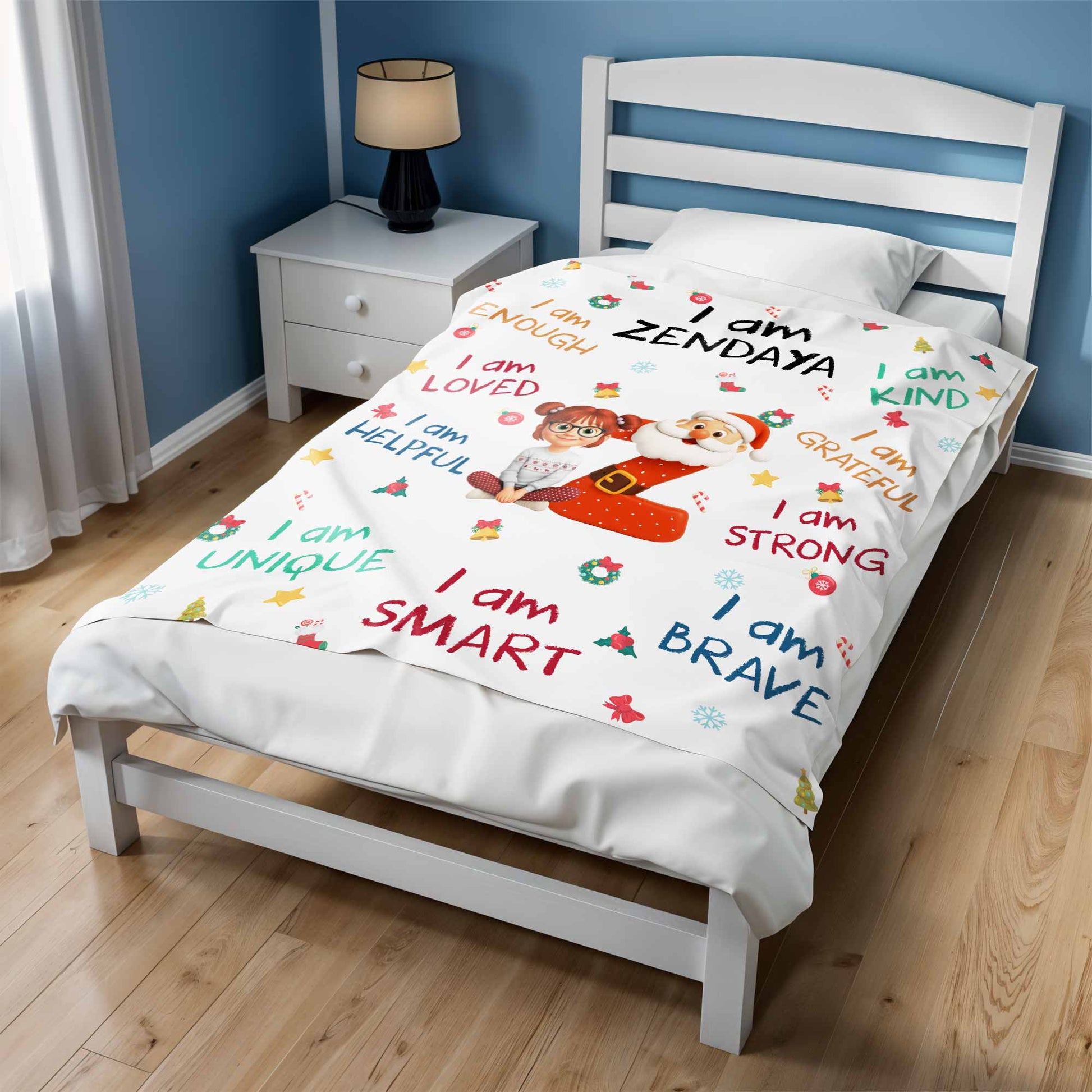 I Am Loved, I Am Brave, Santa and Elf