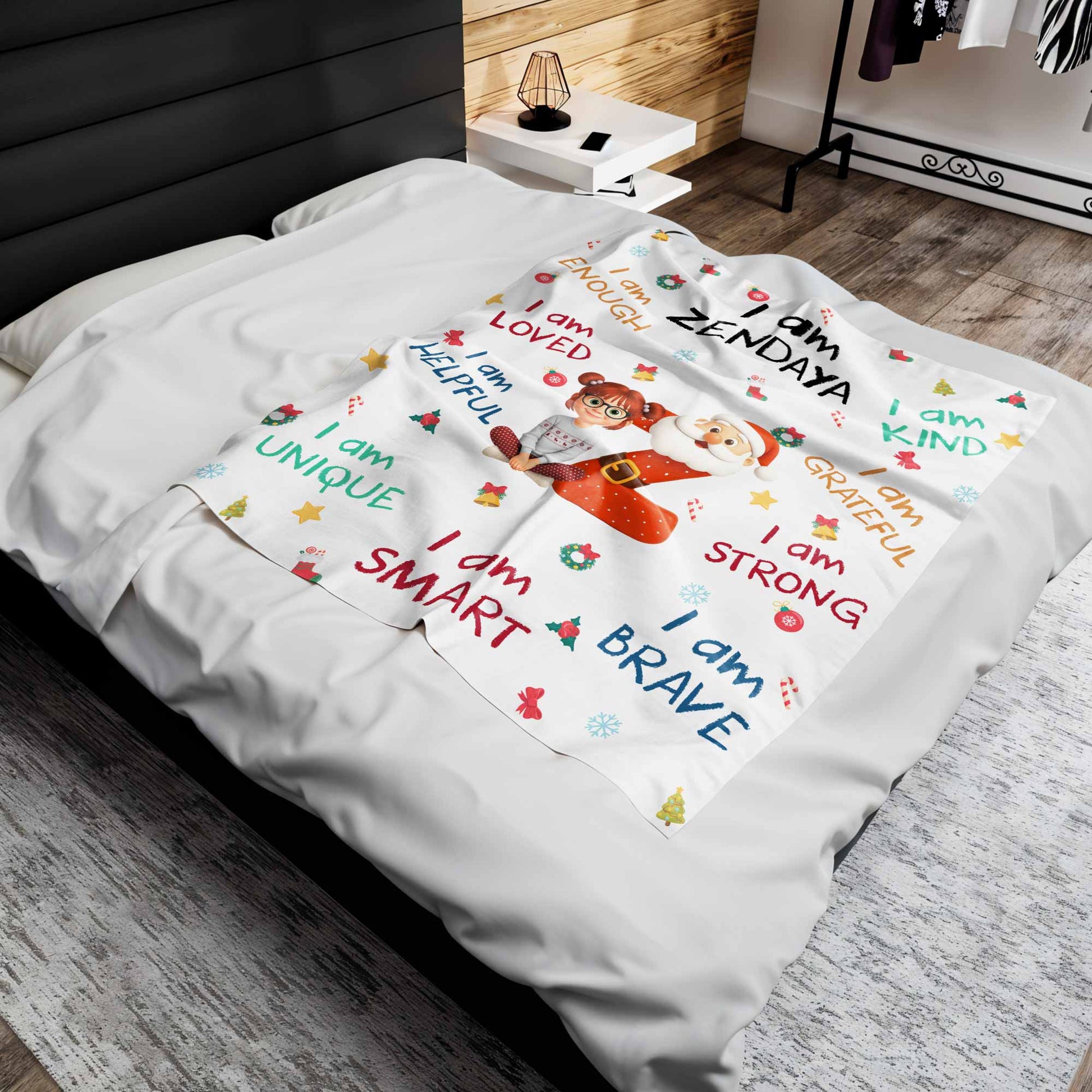 I Am Loved, I Am Brave, Santa and Elf