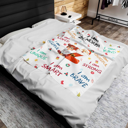 I Am Loved, I Am Brave, Santa and Elf