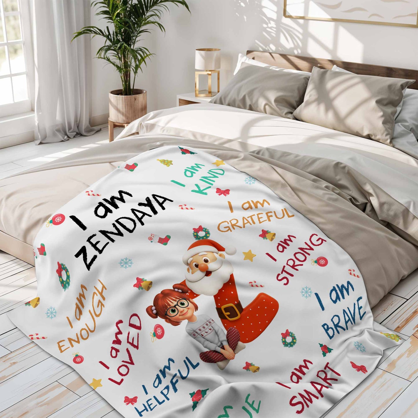 I Am Loved, I Am Brave, Santa and Elf