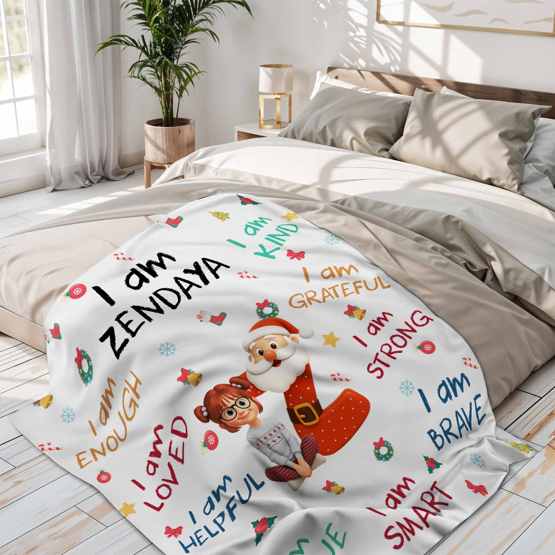 I Am Loved, I Am Brave, Santa and Elf