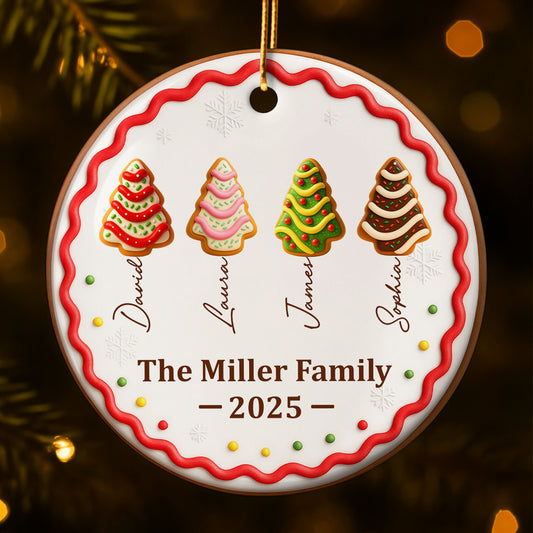 Festive Trees Brighten The Miller Home Christmas Keepsake