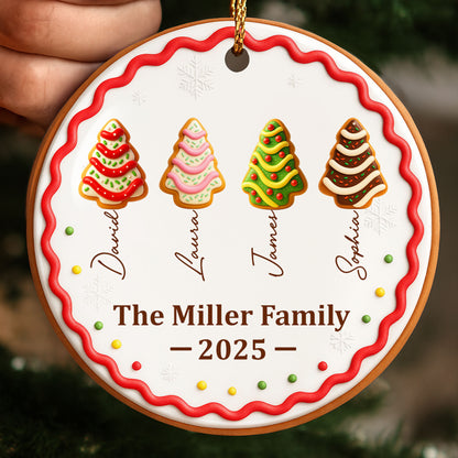 Festive Trees Brighten The Miller Home Christmas Keepsake