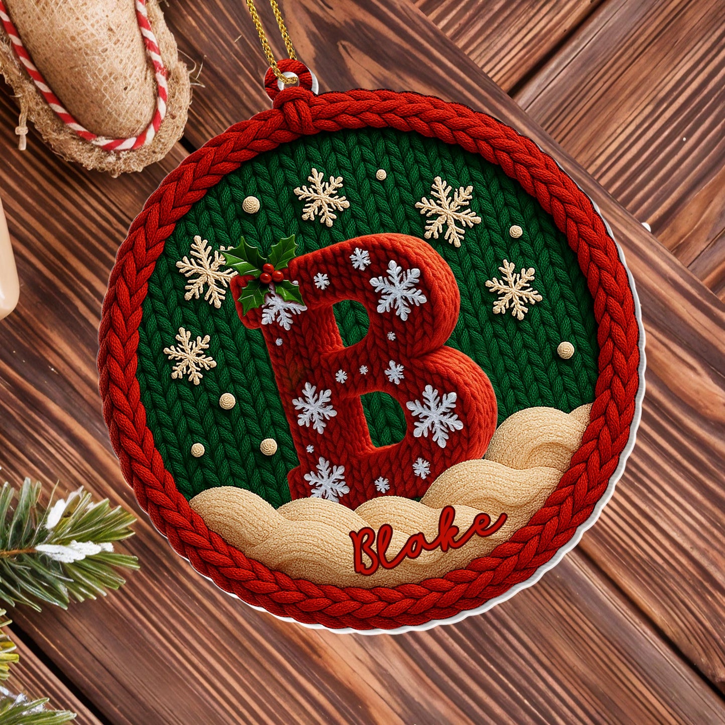 Celebrate The Holiday Season With Festive Knitted Design