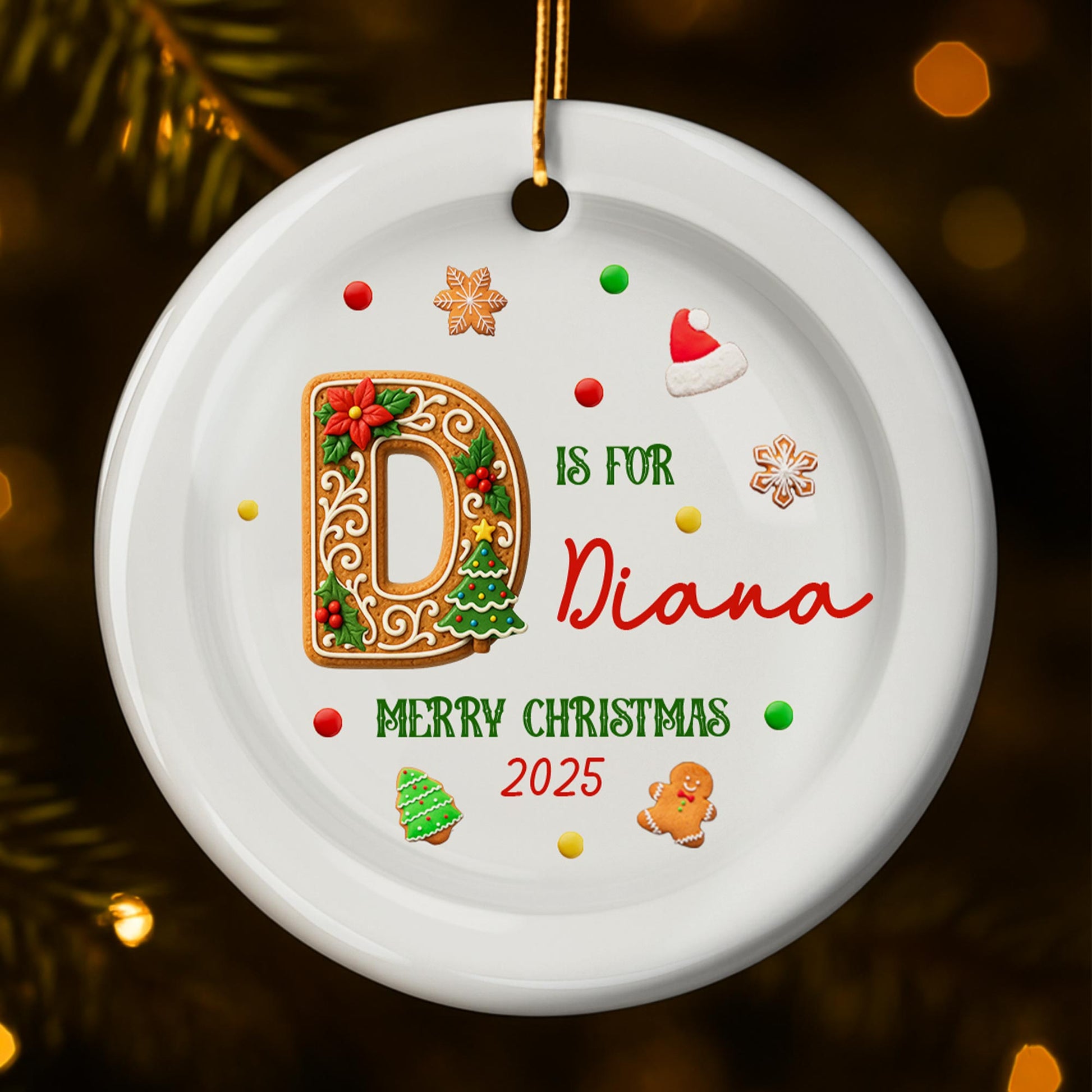 Merry Christmas 2025 With Festive Decorations