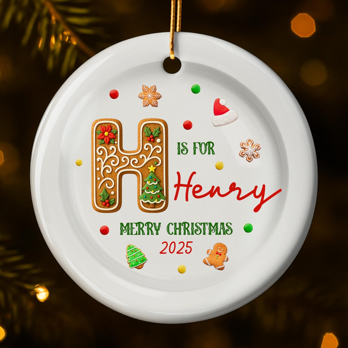 Merry Christmas 2025 With Festive Decorations