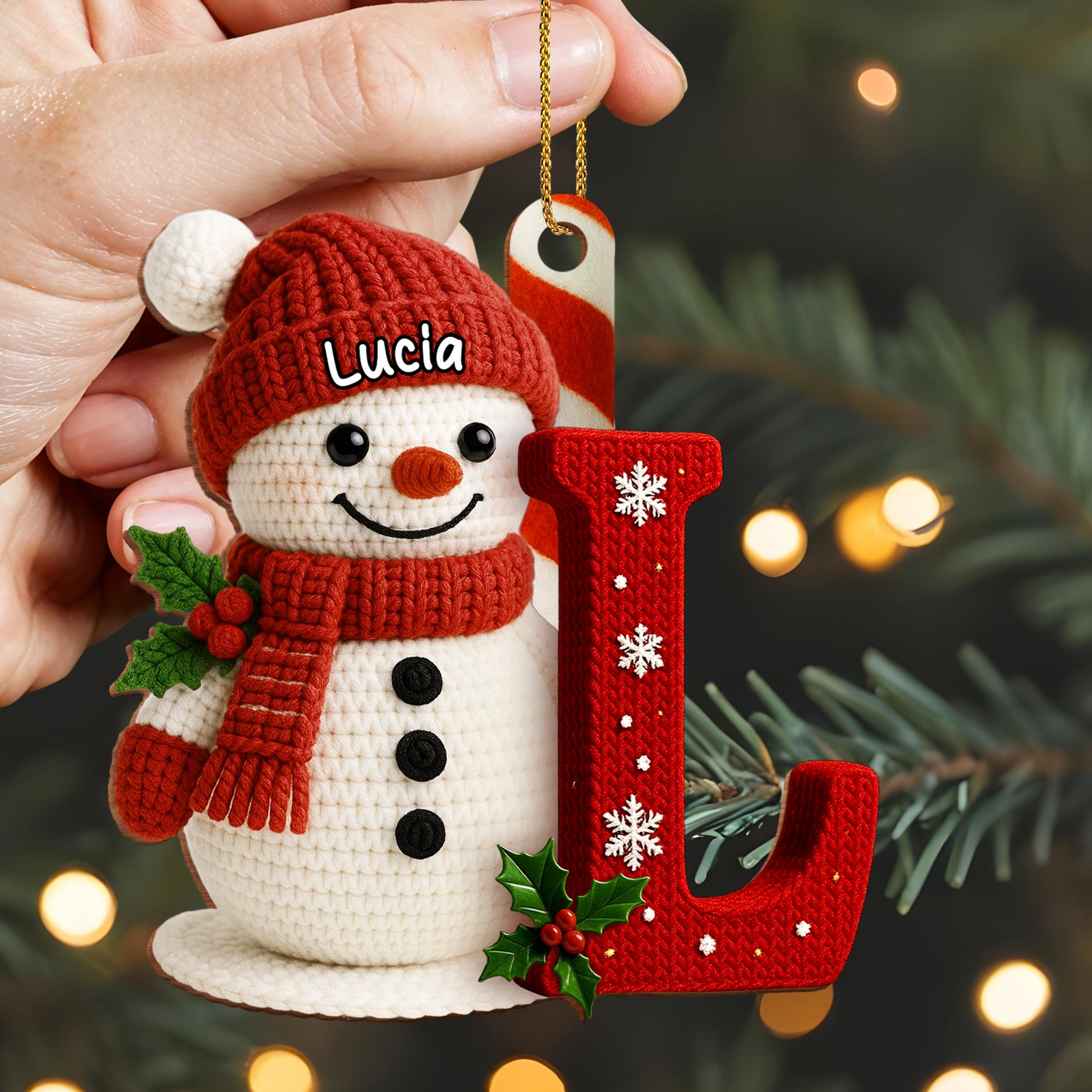 Celebrate The Joyful Winter Season With Snowman And Snowflakes