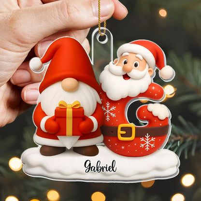 Celebrate The Festive Spirit With Santa And Gift Box