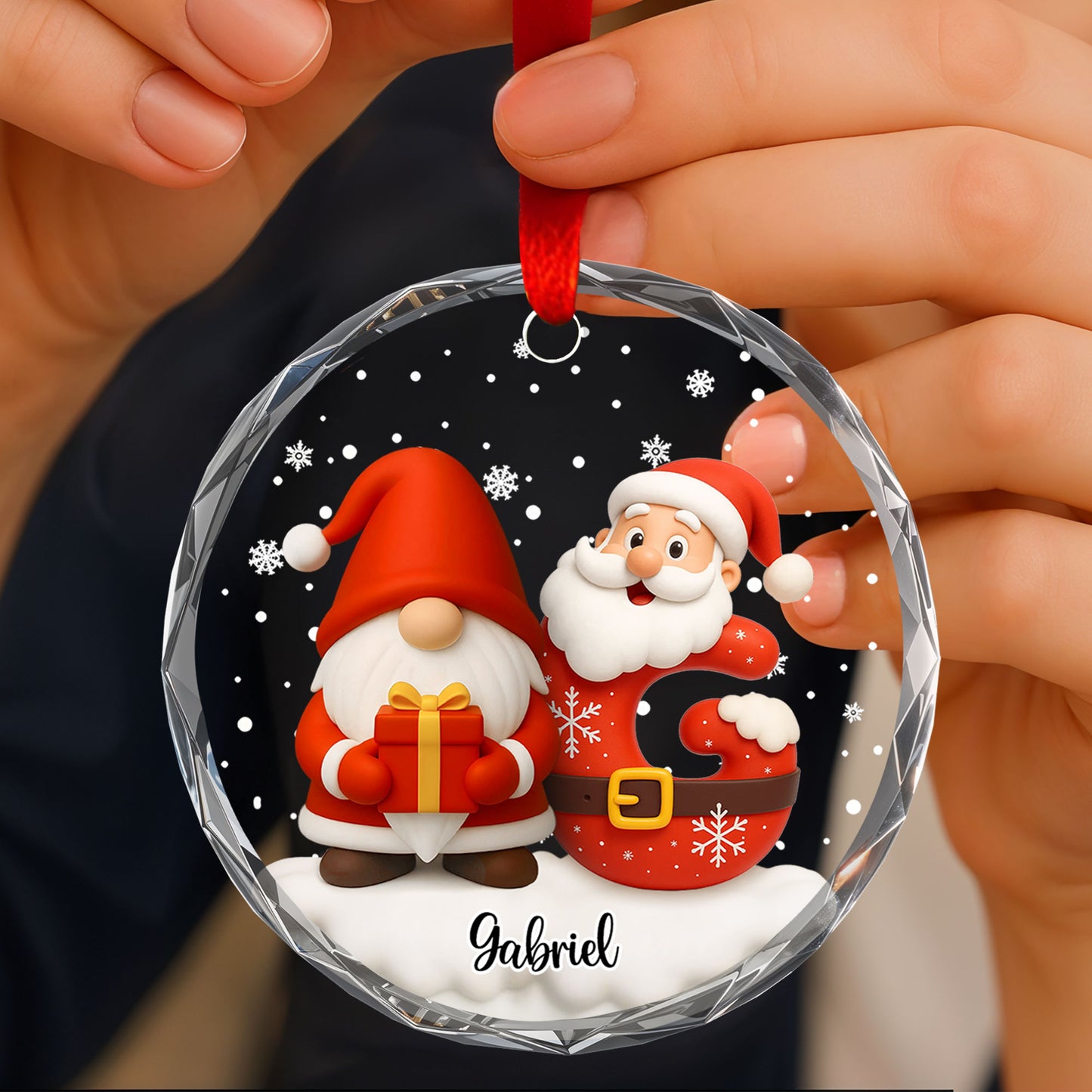 Capture The Magic Of Christmas Santa And Gnome