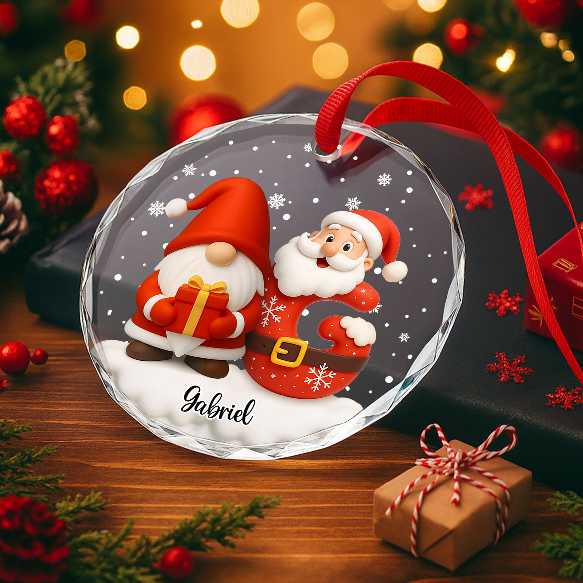 Capture The Magic Of Christmas Santa And Gnome