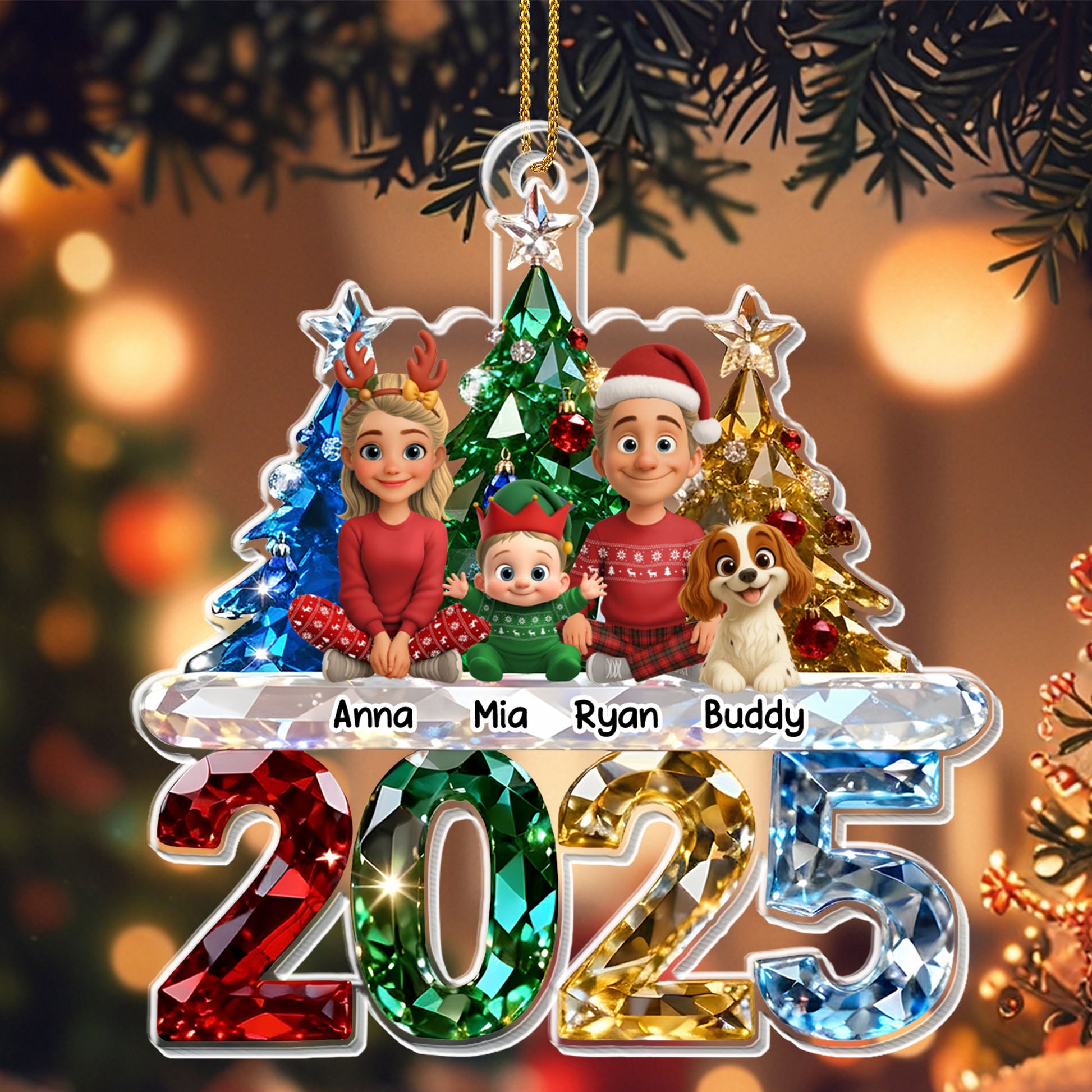 Create A Beautiful Family-Themed Holiday Keepsake