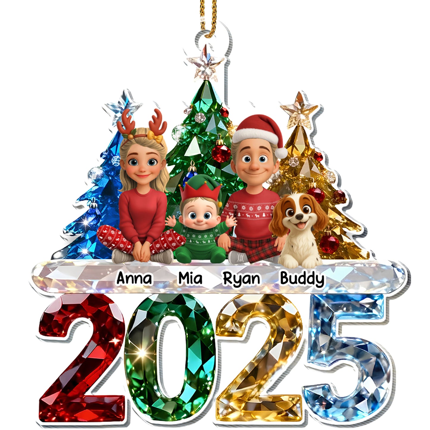 Create A Beautiful Family-Themed Holiday Keepsake