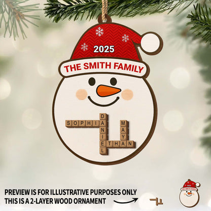 Celebrate The Festive Season With Snowman And Snowflakes