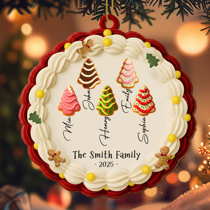 Celebrate The Festive Season With Christmas Trees And Gingerbread Man