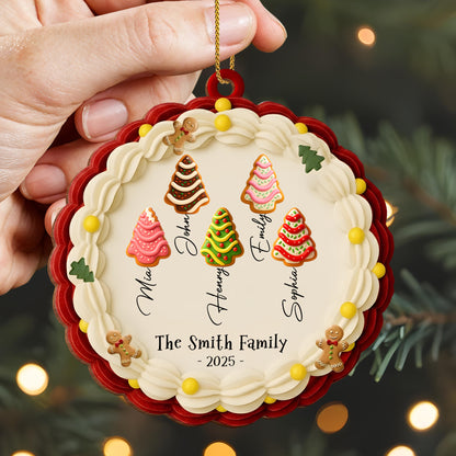 Celebrate The Festive Season With Christmas Trees And Gingerbread Man