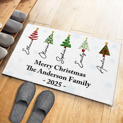 Merry Christmas The Anderson Family Christmas Trees