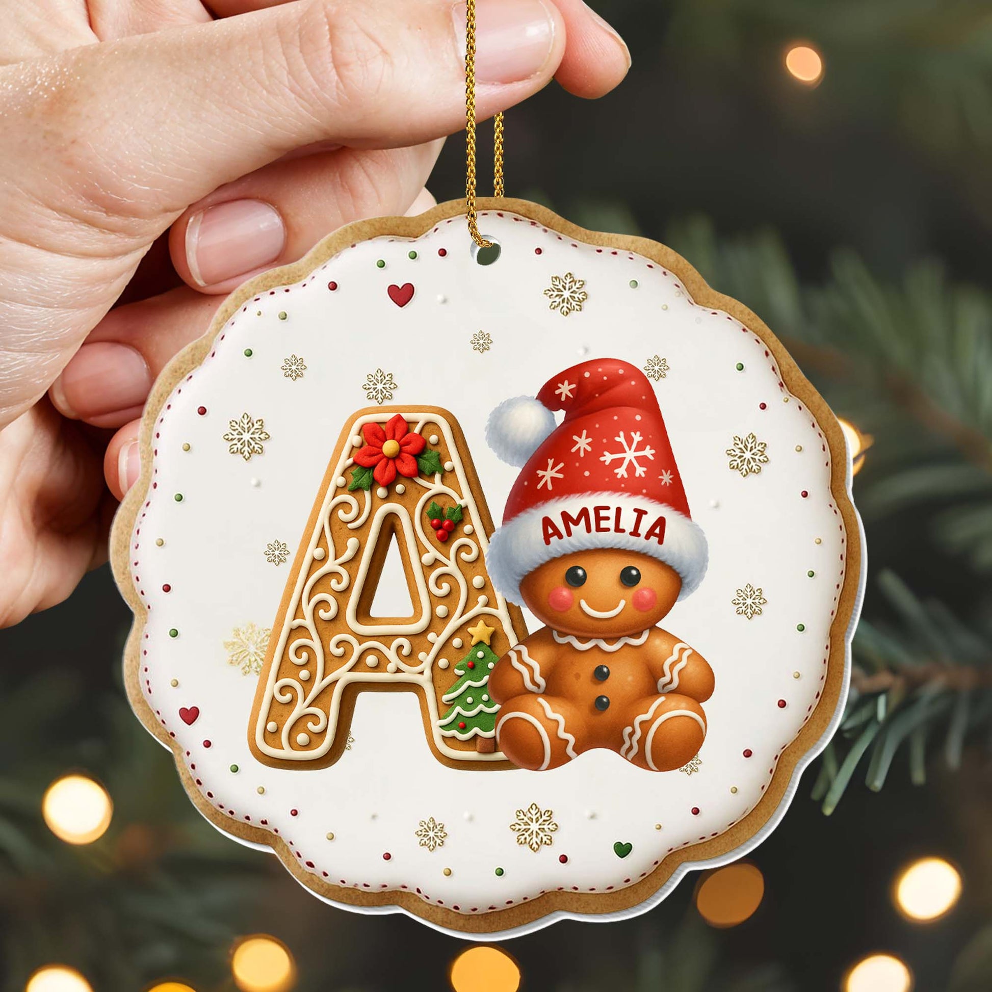 Capture Sweet Memories With Gingerbread and Christmas Hat