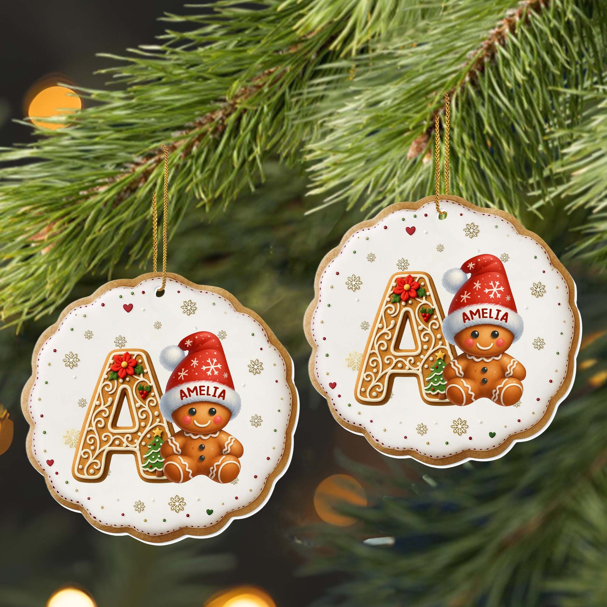 Capture Sweet Memories With Gingerbread and Christmas Hat