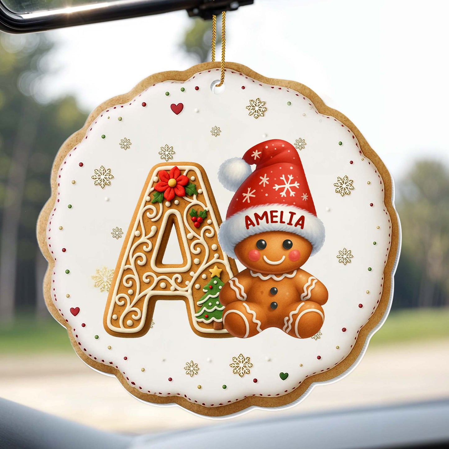 Capture Sweet Memories With Gingerbread and Christmas Hat