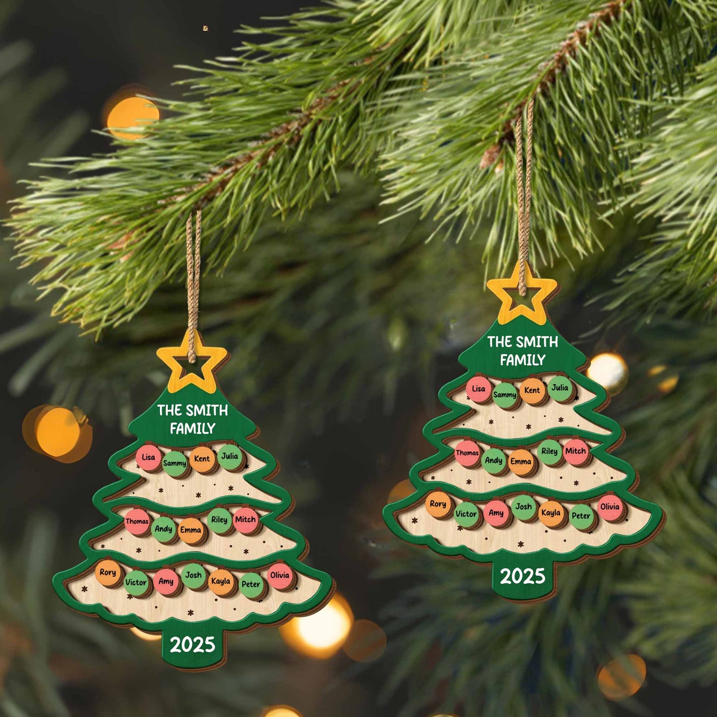 Celebrate Your Family With A Christmas Tree Ornament