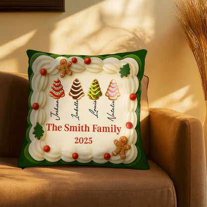 Personalize Your Family Christmas With Gingerbread And Trees