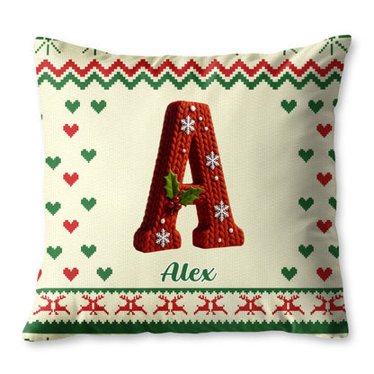 Celebrate The Festive Season With Holiday Motifs Pillow