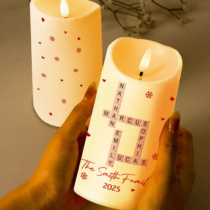 Celebrate Your Family's Special Moments With Hearts And Snowflakes