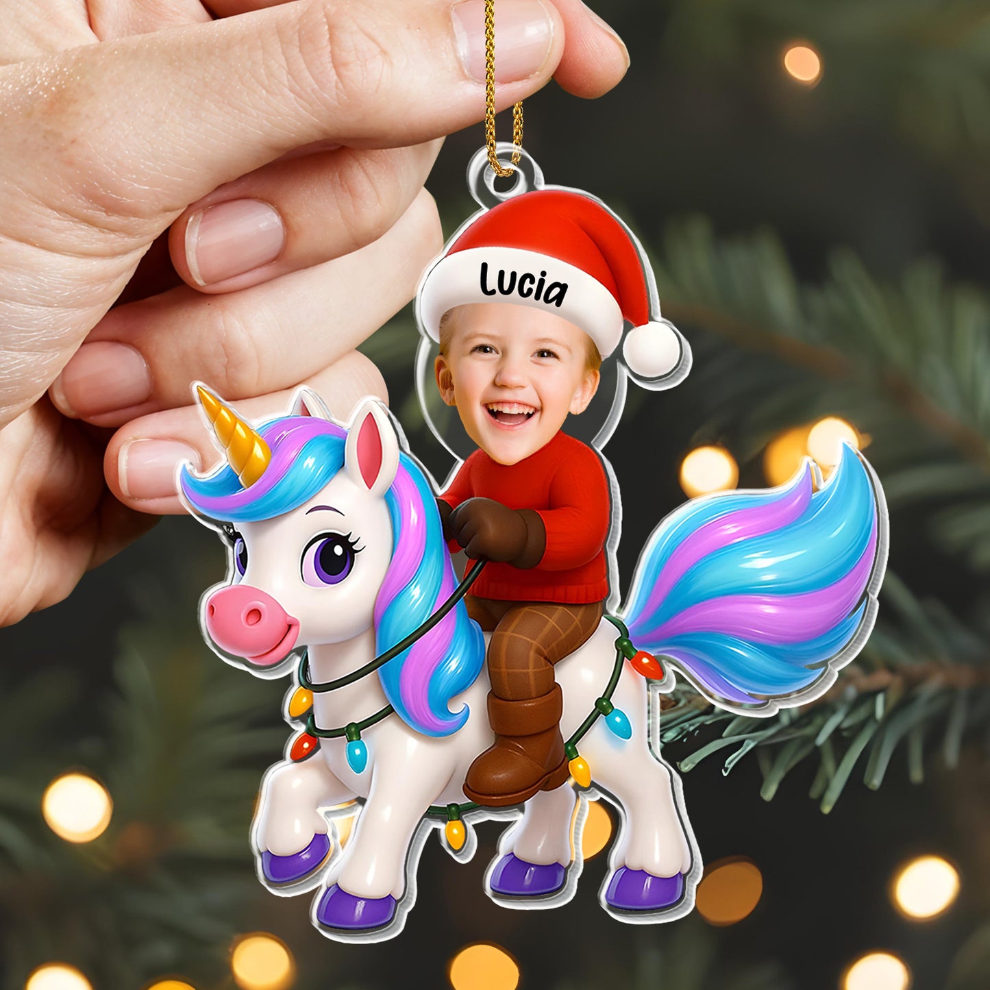 Create A Magical Holiday Memory With Our Unicorn Ornament