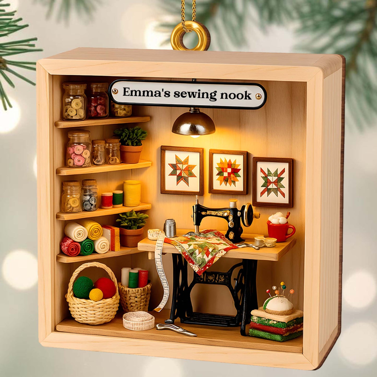 Welcome To My Sewing Nook With Sewing Machine