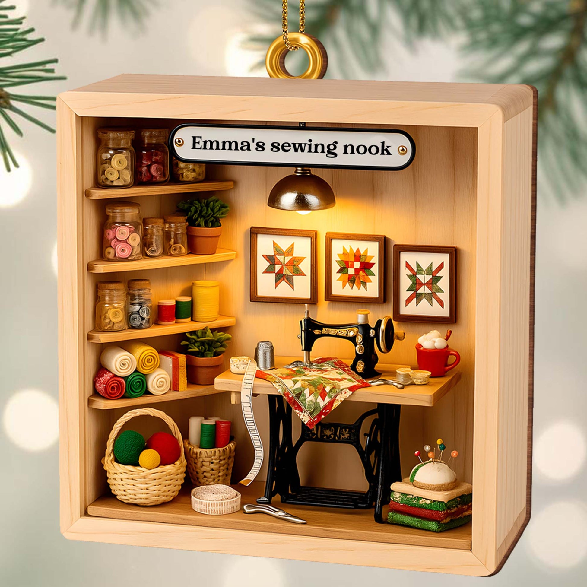 Welcome To My Sewing Nook With Sewing Machine