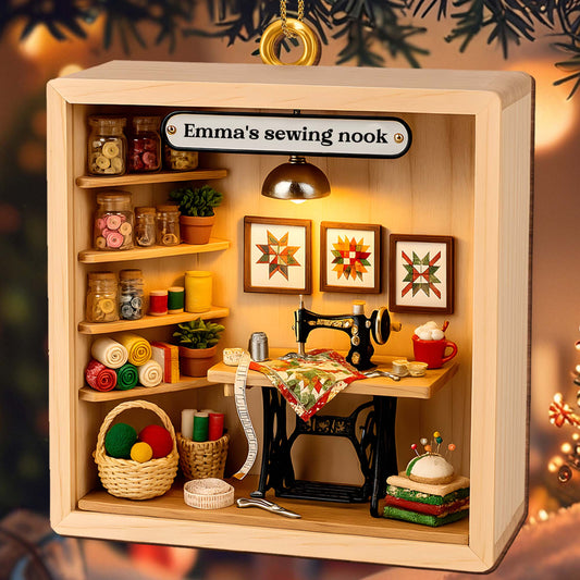 Welcome To My Sewing Nook With Sewing Machine