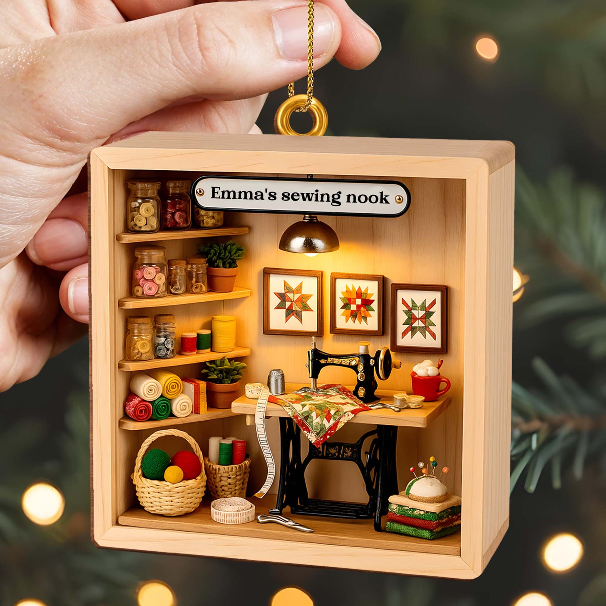 Welcome To My Sewing Nook With Sewing Machine