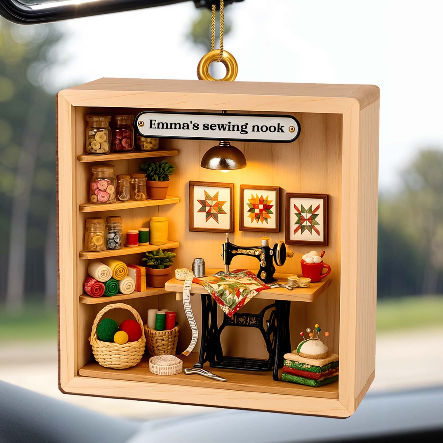 Welcome To My Sewing Nook With Sewing Machine