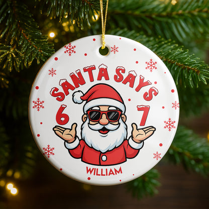 Santa Says, Celebrate Christmas With Custom Cheer