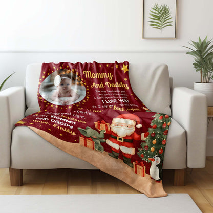 Merry 1st Christmas As My Mommy And Daddy I Love You