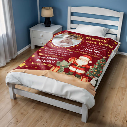 Merry 1st Christmas As My Mommy And Daddy I Love You