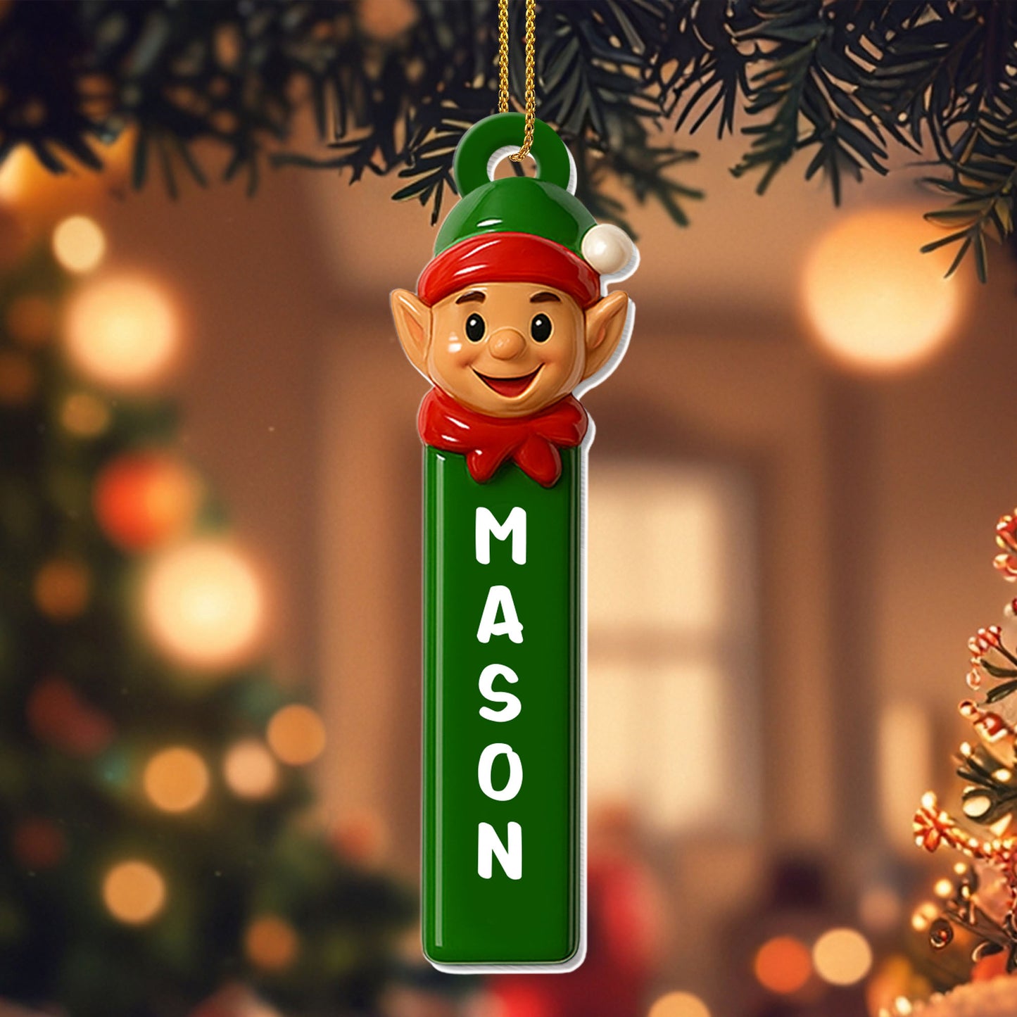 Celebrate The Festive Season With Elf, Santa, Snowman, And Reindeer