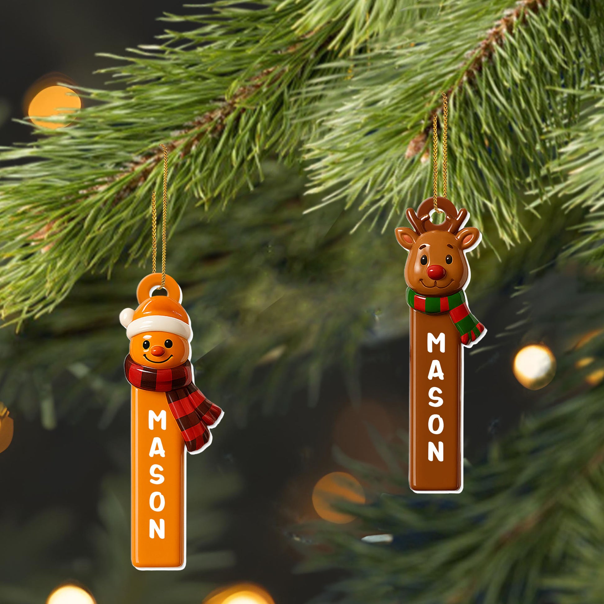 Celebrate The Festive Season With Elf, Santa, Snowman, And Reindeer