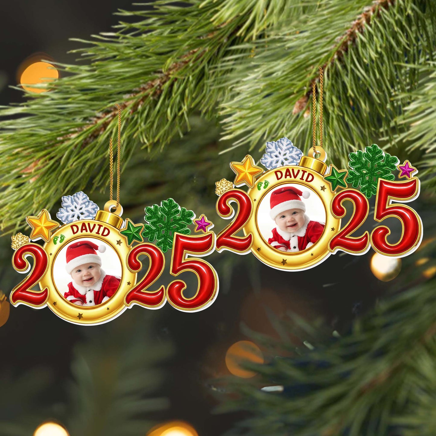 Sweet Santa Baby Cherishing Christmas