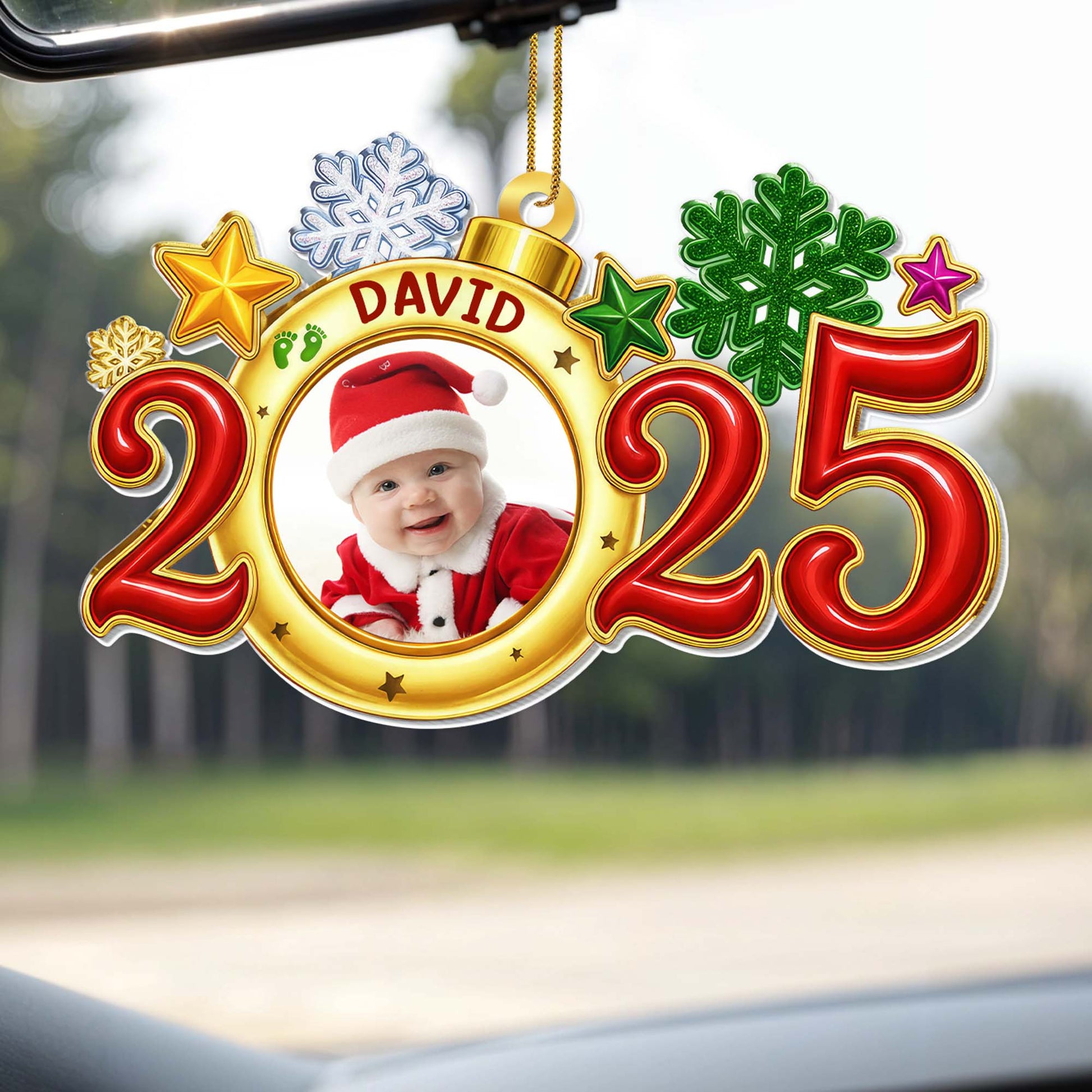 Sweet Santa Baby Cherishing Christmas