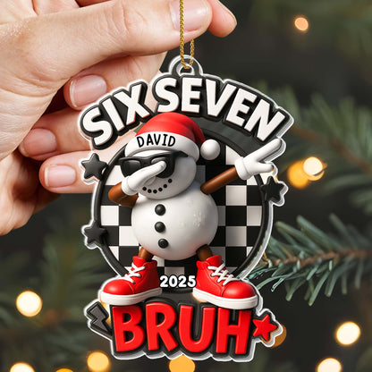 Create A Fun And Festive Snowman Ornament