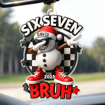 Create A Fun And Festive Snowman Ornament